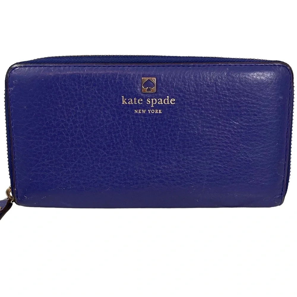 🎉🎉 HP! ❤️ kate spade Grand Street Lacey Large Zip Wallet